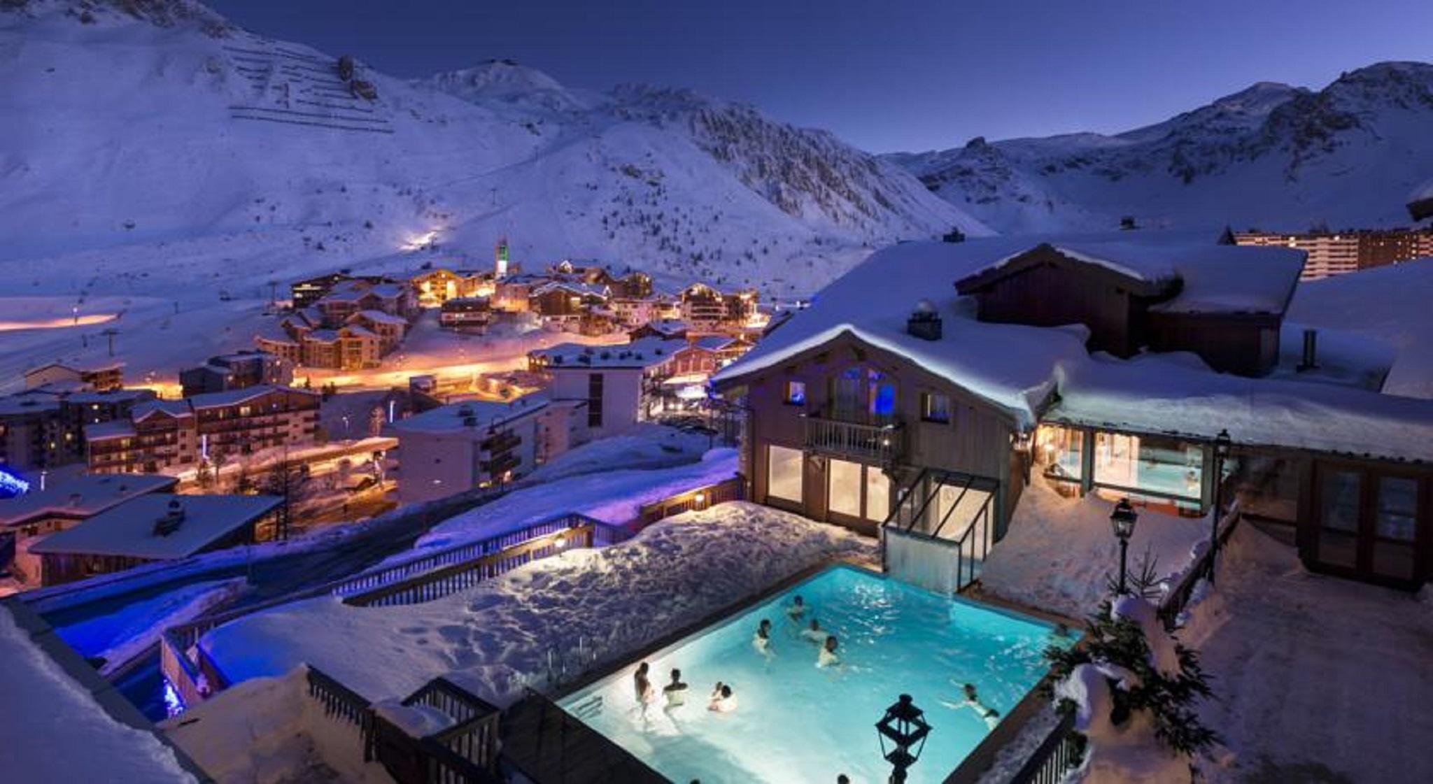 Hotel Village Montana By Les Etincelles Тінь Екстер'єр фото