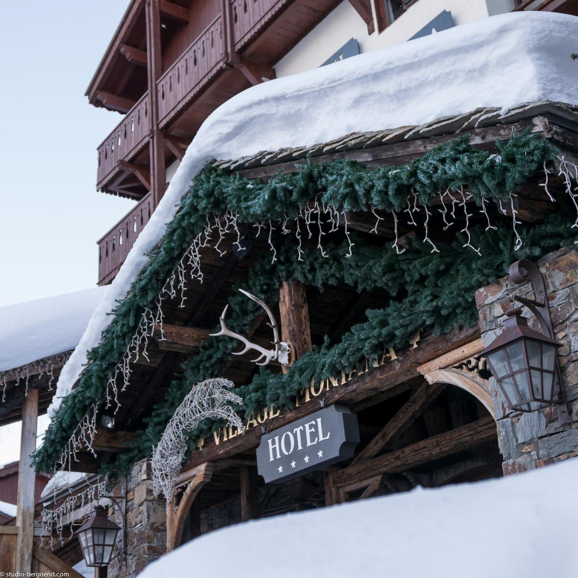 Hotel Village Montana By Les Etincelles Тінь Екстер'єр фото